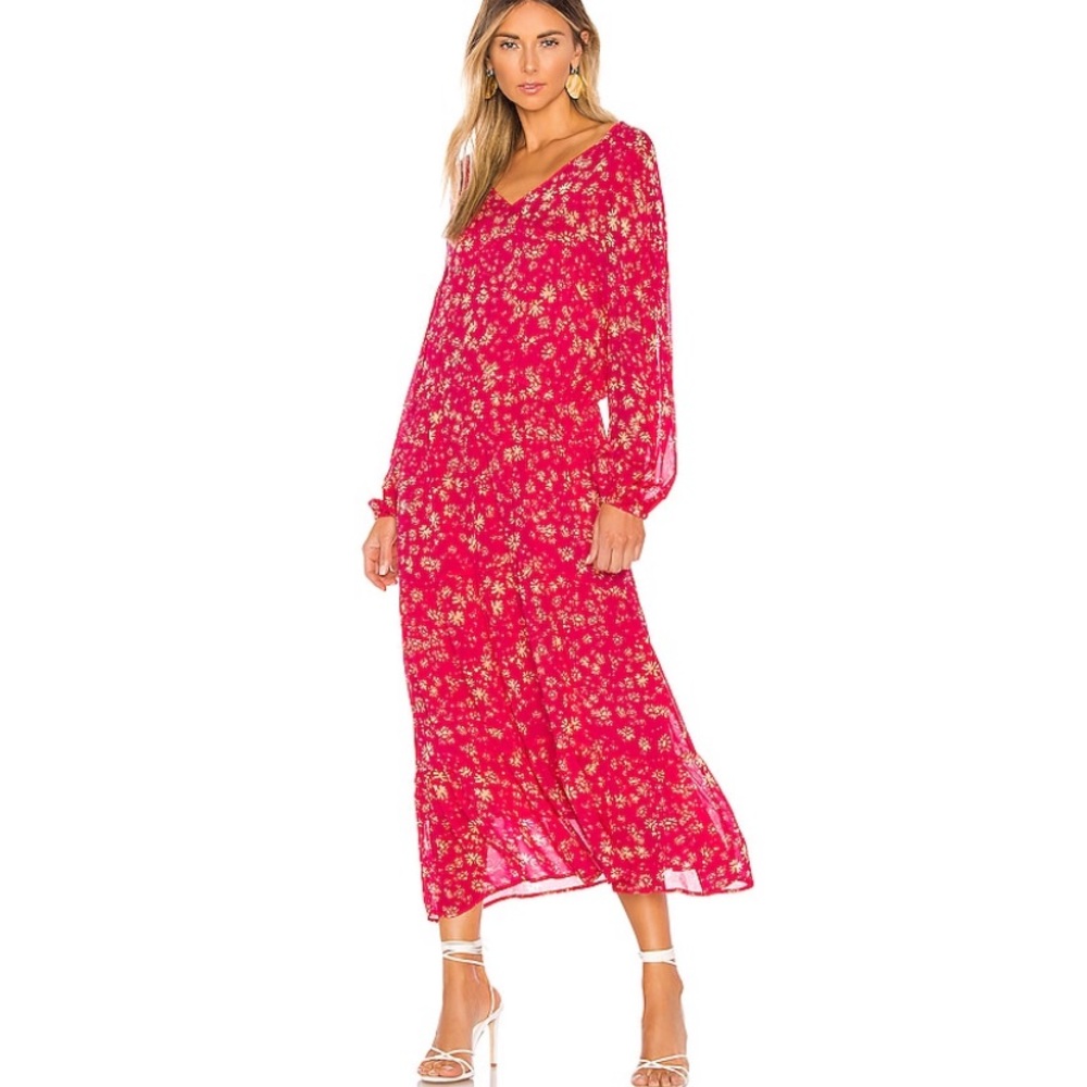 Free People Wallflower Midi Dress - Picture 4 of 8
